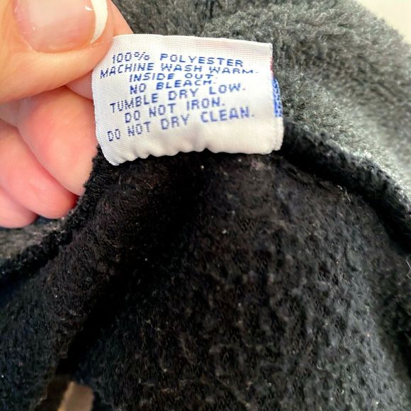 San Fran Embroidered Jacket Small Fleece Hooded - Picture 3 of 3